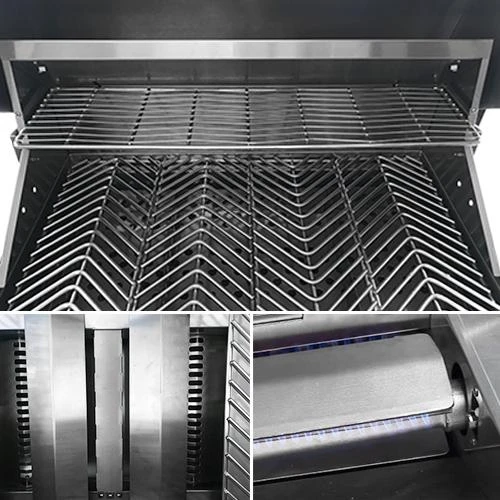 Cal Flame G Series 4-Burner Built-In Gas Grill, 32-Inch 6 Cal Flame G Series 4-Burner Built-In Gas Grill, 32-Inch - Image 4