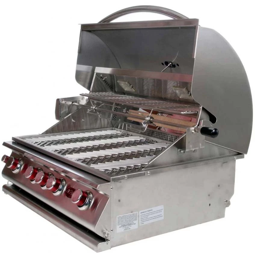 Cal Flame 4-Burner Convection Built-In Gas Grill, 32-Inch 5 Cal Flame 4-Burner Convection Built-In Gas Grill, 32-Inch - Image 3