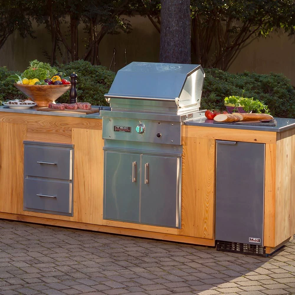 TEC 18-Inch Stainless Steel Double Access Drawers - DD18 4 TEC 18-Inch Stainless Steel Double Access Drawers - DD18 - Image 2