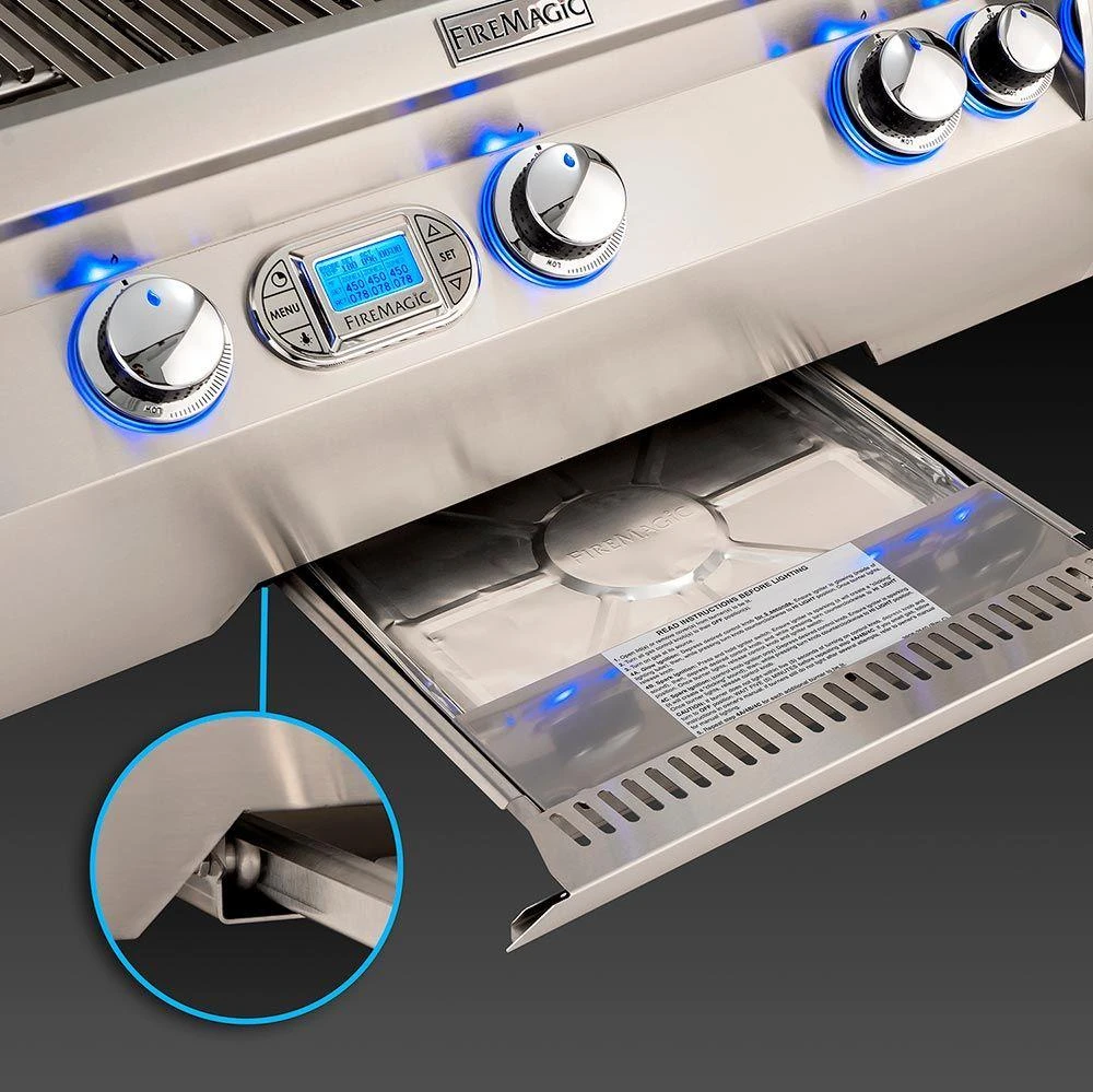 Fire Magic E1060s Echelon Diamond 48-Inch Freestanding Gas Grill With Power Burner 13 Fire Magic E1060s Echelon Diamond 48-Inch Freestanding Gas Grill With Power Burner - Image 11