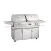 Fire Magic A830s Aurora 46-Inch Gas & Charcoal Combo Grill On Cart 1 Fire Magic A830s Aurora 46-Inch Gas & Charcoal Combo Grill On Cart -Outdoor Kitchen Shop fire magic a830s main