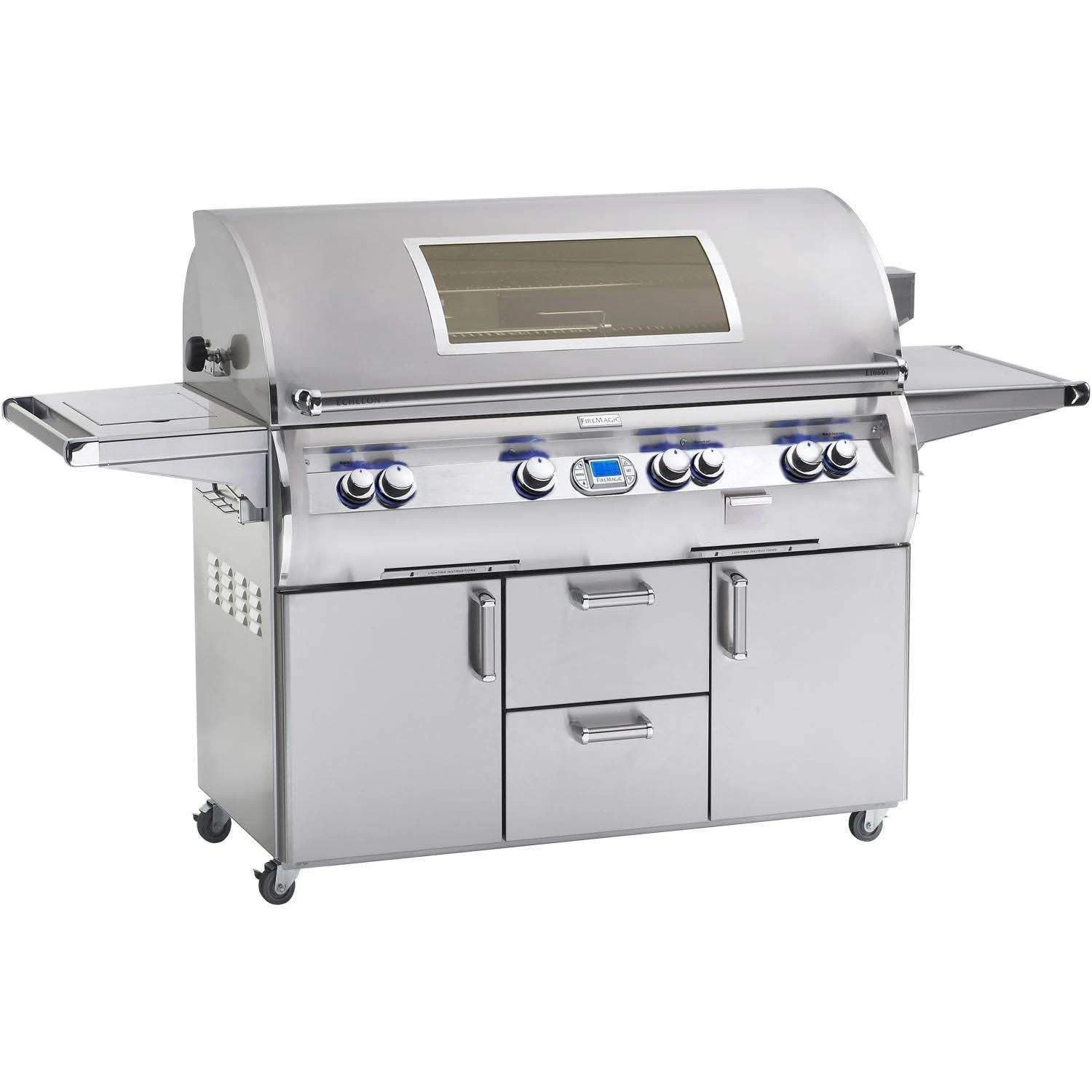 Fire Magic E1060s Echelon Diamond 48-Inch Gas Grill On Cart With Single Side Burner 6 Fire Magic E1060s Echelon Diamond 48-Inch Gas Grill On Cart With Single Side Burner - Image 4