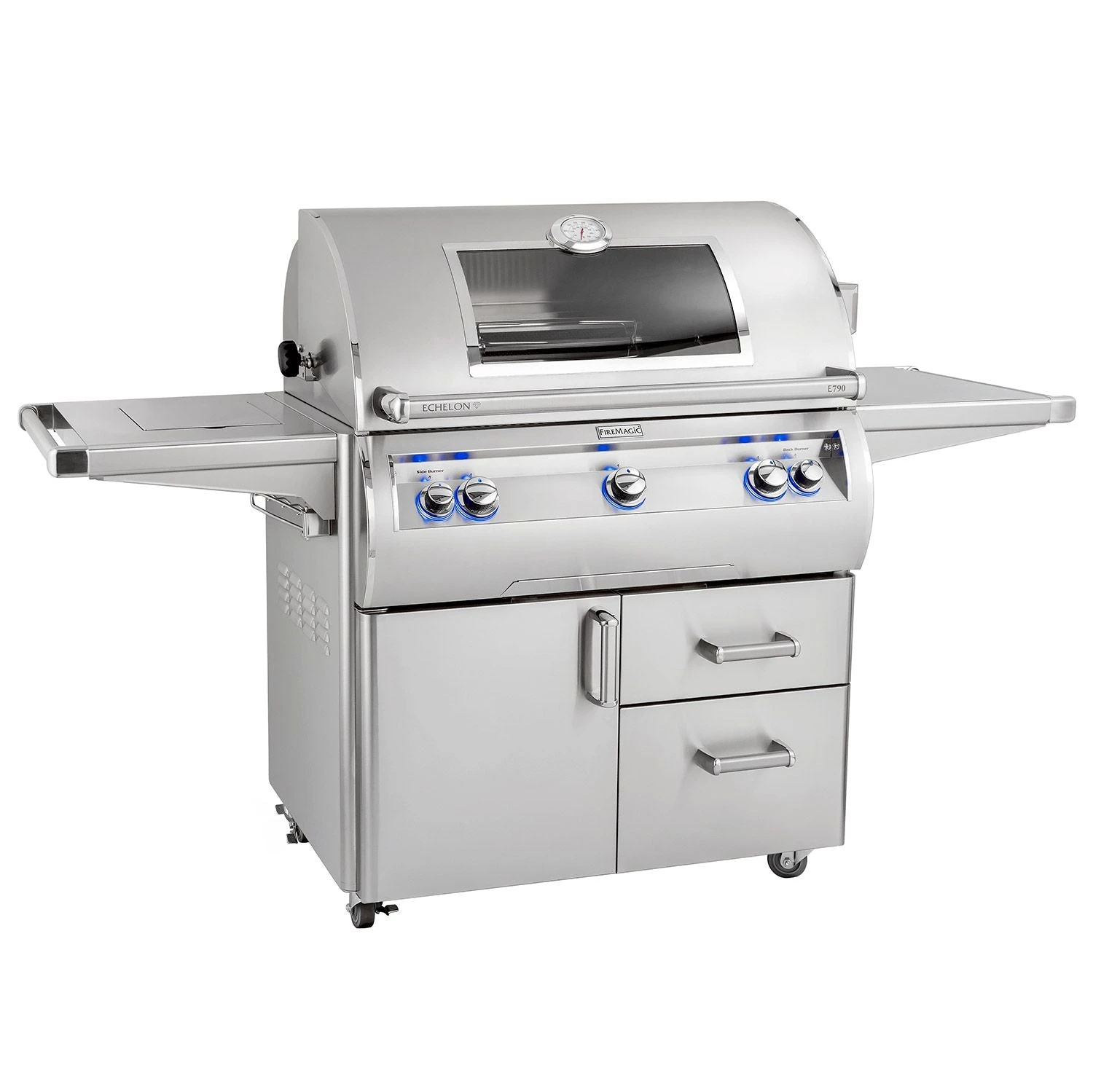 Fire Magic E790s Echelon Diamond 36-Inch Gas Grill On Cart With Double Side Burner 4 Fire Magic E790s Echelon Diamond 36-Inch Gas Grill On Cart With Double Side Burner - Image 2