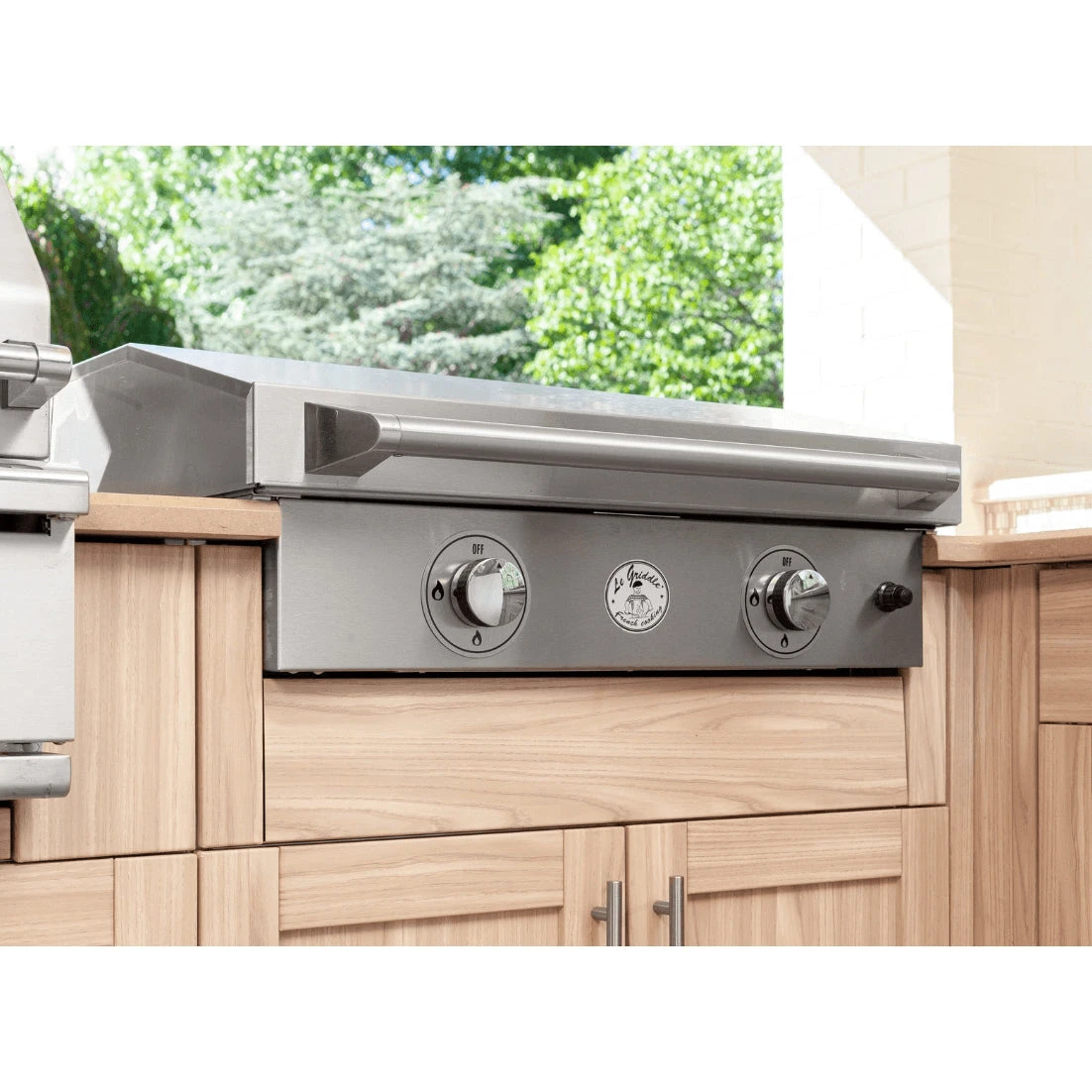 Le Griddle Ranch Hand 2-Burner Built-In/Tabletop Gas Griddle - GFE75 14 Le Griddle Ranch Hand 2-Burner Built-In/Tabletop Gas Griddle - GFE75 - Image 12