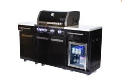 Mont Alpi 957 Island With Compact Refrigerator - MA-957FC -Outdoor Kitchen Shop iTVJgho