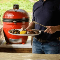 Kamado Joe Big Joe III 24-Inch Standalone Charcoal Grill - KJ15040821 8 Kamado Joe Big Joe III 24-Inch Standalone Charcoal Grill - KJ15040821 -Outdoor Kitchen Shop kamado joe big joe iii stand alone lifestyle elitepatiodirect