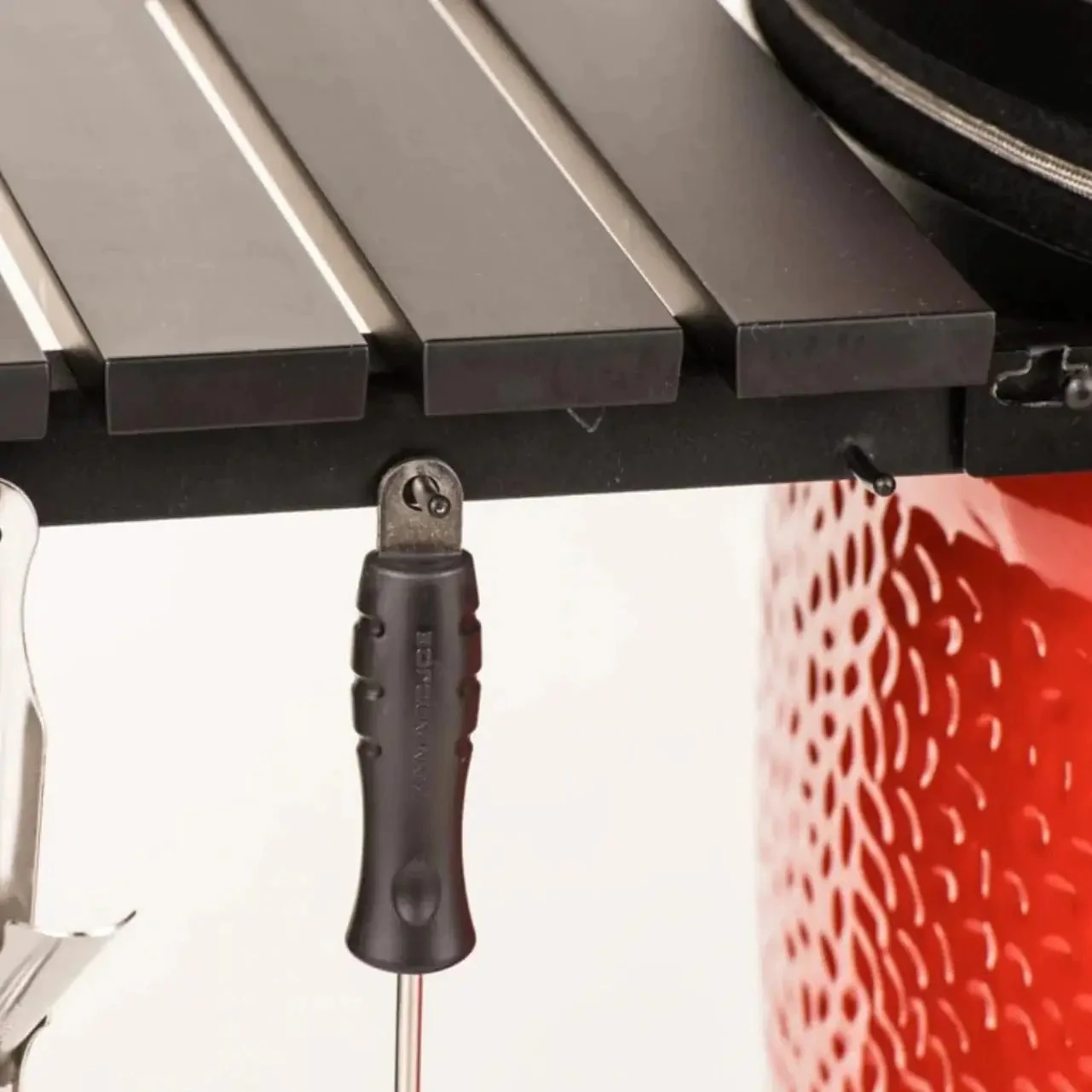 Kamado Joe Classic Joe II 18-Inch Grill W/ Cart, Side Shelves, Heat Deflector & Tools - KJ23RHC 9 Kamado Joe Classic Joe II 18-Inch Grill W/ Cart, Side Shelves, Heat Deflector & Tools - KJ23RHC - Image 7