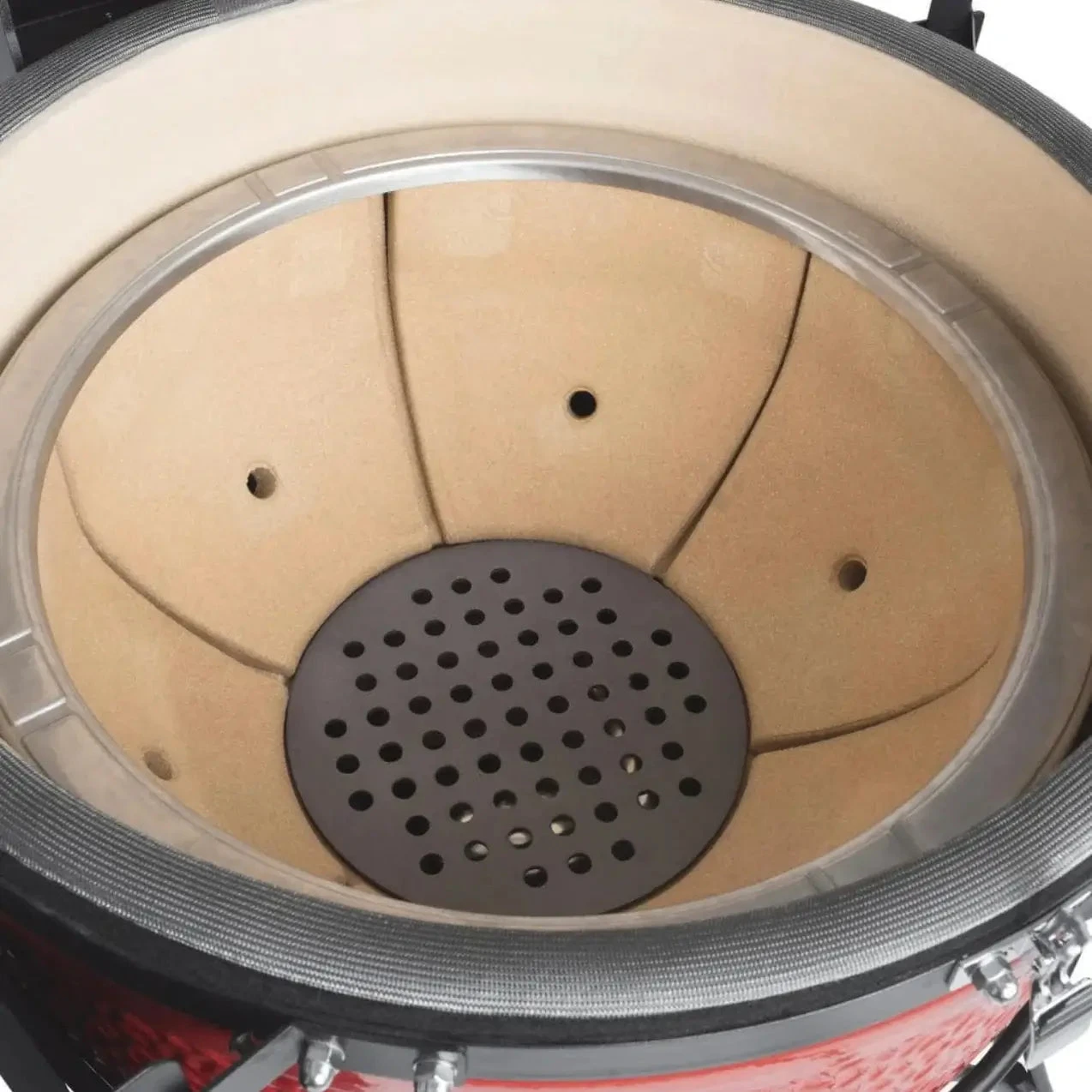 Kamado Joe Classic Joe II 18-Inch Grill W/ Cart, Side Shelves, Heat Deflector & Tools - KJ23RHC 14 Kamado Joe Classic Joe II 18-Inch Grill W/ Cart, Side Shelves, Heat Deflector & Tools - KJ23RHC - Image 12