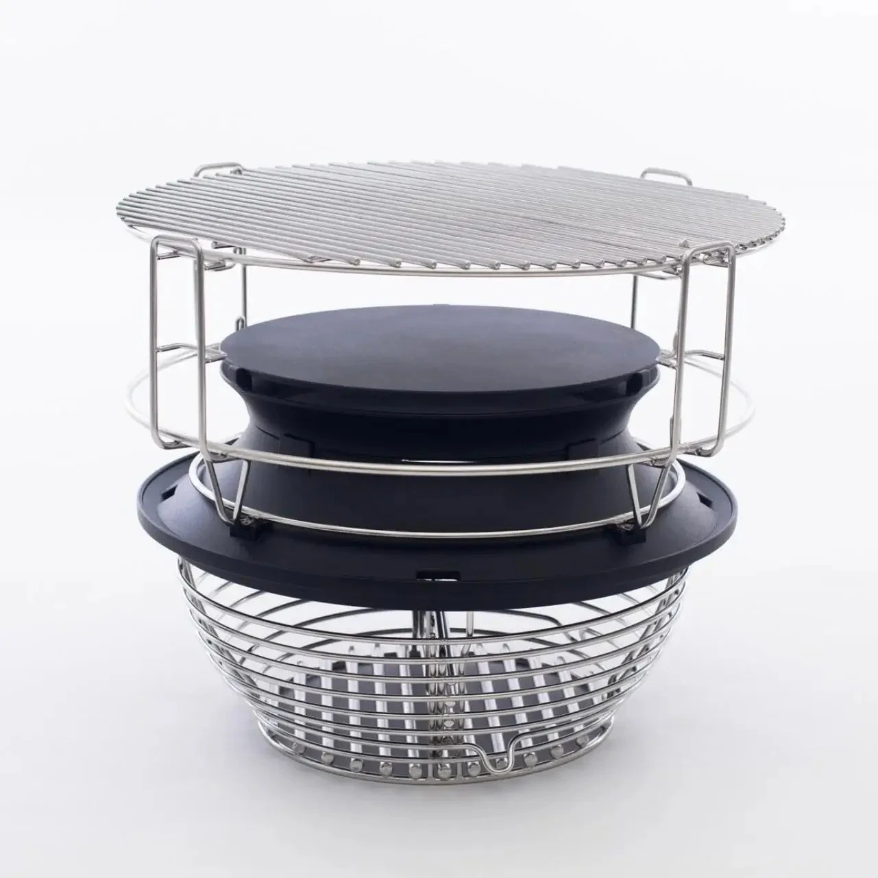 Kamado Joe Classic Joe II 18-Inch Grill W/ Cart, Side Shelves, Heat Deflector & Tools - KJ23RHC 15 Kamado Joe Classic Joe II 18-Inch Grill W/ Cart, Side Shelves, Heat Deflector & Tools - KJ23RHC - Image 13