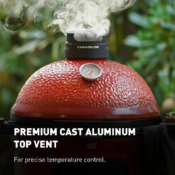 Kamado Joe Classic Joe II 18-Inch Grill W/ Cart, Side Shelves, Heat Deflector & Tools - KJ23RHC 33 Kamado Joe Classic Joe II 18-Inch Grill W/ Cart, Side Shelves, Heat Deflector & Tools - KJ23RHC -Outdoor Kitchen Shop kamado joe classic joe ii 9