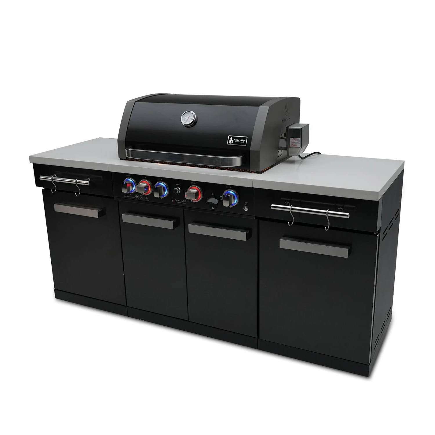 Mont Alpi 957 Black Stainless Steel BBQ Grill - MA-957 5 Mont Alpi 957 Black Stainless Steel BBQ Grill - MA-957 - Image 3