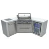 Mont Alpi 400 Deluxe BBQ Grill Island With 45 Degree Corners & Fridge Cabinet - MAi400-D45FC 2 Mont Alpi 400 Deluxe BBQ Grill Island With 45 Degree Corners & Fridge Cabinet - MAi400-D45FC -Outdoor Kitchen Shop mai400 d45fchero