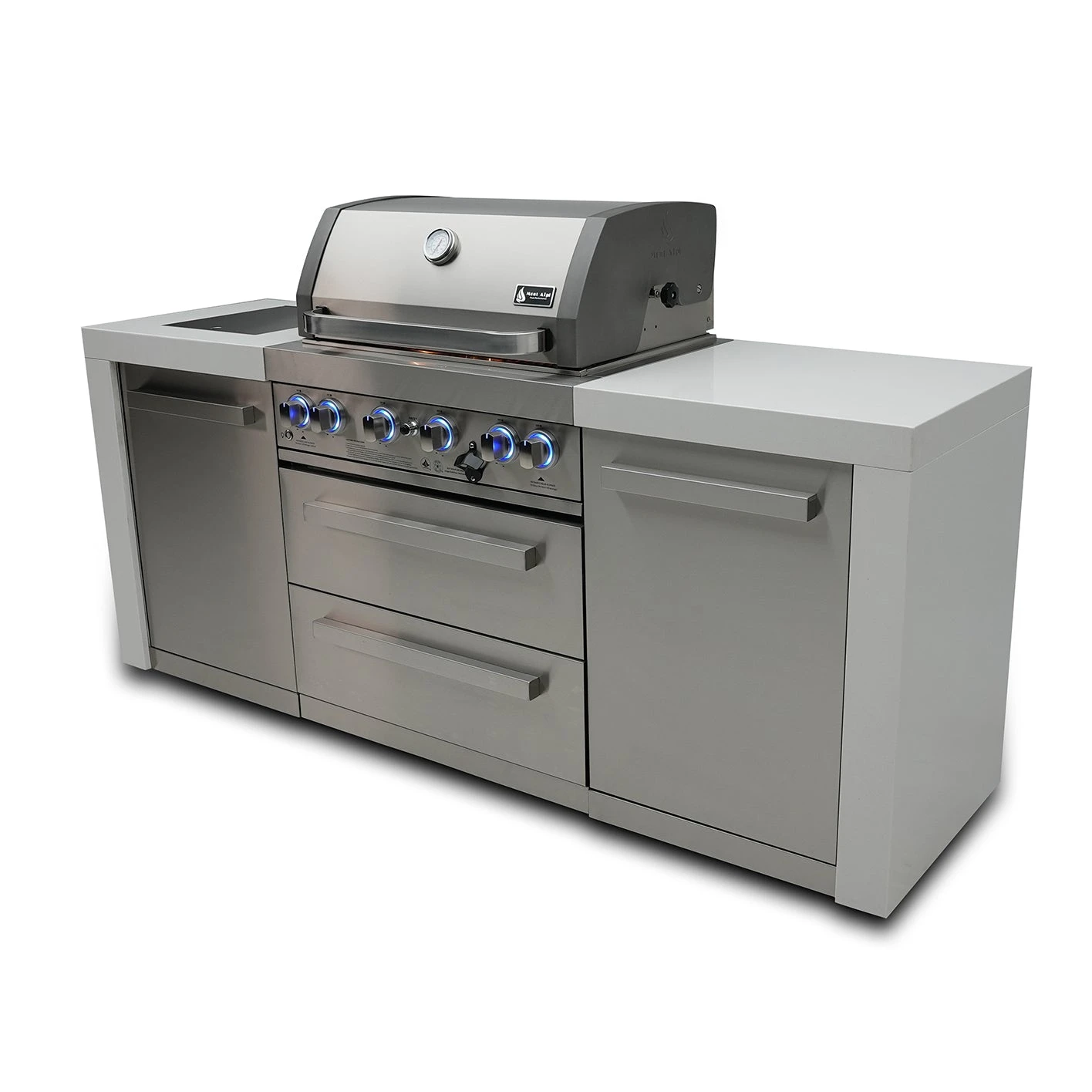 Mont Alpi 400 Deluxe BBQ Grill Island - MAi400-D 8 Mont Alpi 400 Deluxe BBQ Grill Island - MAi400-D - Image 6