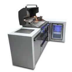 Mont Alpi 805 Deluxe BBQ Grill Island With 90 Degree Corner & Fridge Cabinet - MAi805-D90FC 29 Mont Alpi 805 Deluxe BBQ Grill Island With 90 Degree Corner & Fridge Cabinet - MAi805-D90FC -Outdoor Kitchen Shop mai805 d90fcdownline