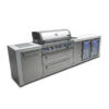Mont Alpi 805 Deluxe BBQ Grill Island With Beverage Center & Fridge - MAi805-DBEVFC 2 Mont Alpi 805 Deluxe BBQ Grill Island With Beverage Center & Fridge - MAi805-DBEVFC -Outdoor Kitchen Shop mai805 dbevfchero3
