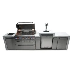 Mont Alpi 805 Deluxe BBQ Grill Island With Kegerator - MAi805-DKEG 22 Mont Alpi 805 Deluxe BBQ Grill Island With Kegerator - MAi805-DKEG -Outdoor Kitchen Shop mai805 dkeg