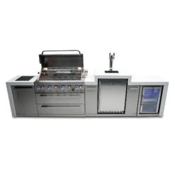 Mont Alpi 805 Deluxe BBQ Grill Island With Kegerator & Fridge Cabinet - MAI805-DKEGFC 25 Mont Alpi 805 Deluxe BBQ Grill Island With Kegerator & Fridge Cabinet - MAI805-DKEGFC -Outdoor Kitchen Shop mai805 dkegfc