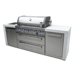 Mont Alpi 805 Deluxe BBQ Grill Island - MAi805-D 23 Mont Alpi 805 Deluxe BBQ Grill Island - MAi805-D -Outdoor Kitchen Shop mai805 dside2