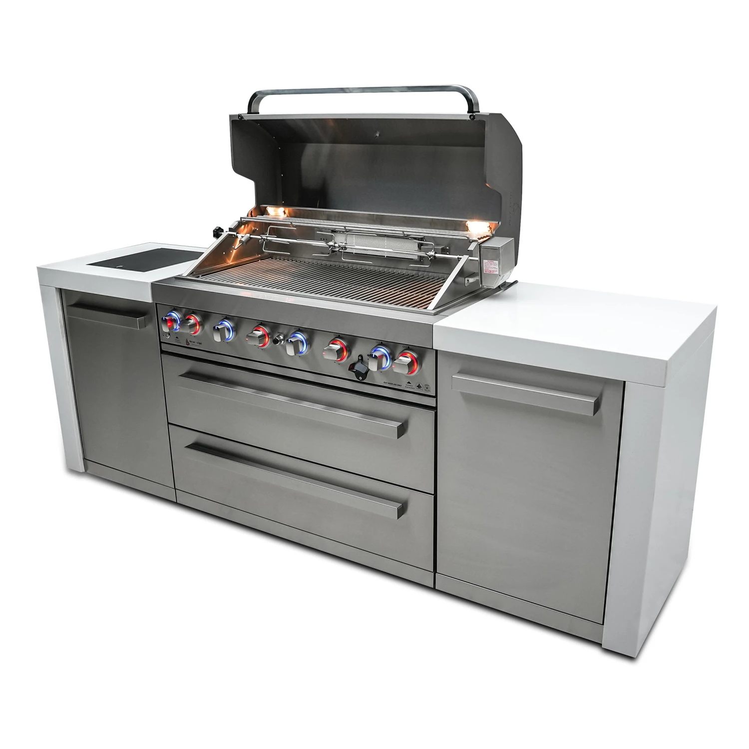 Mont Alpi 805 Deluxe BBQ Grill Island - MAi805-D 8 Mont Alpi 805 Deluxe BBQ Grill Island - MAi805-D - Image 6