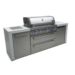 Mont Alpi 805 Deluxe BBQ Grill Island - MAi805-D 25 Mont Alpi 805 Deluxe BBQ Grill Island - MAi805-D -Outdoor Kitchen Shop mai805 dsideclosedlid