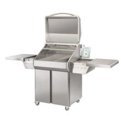 Memphis Grills Pro Freestanding ITC 3 Pellet Grill - VG0001S 10 Memphis Grills Pro Freestanding ITC 3 Pellet Grill - VG0001S -Outdoor Kitchen Shop memphis pro cart itc3 Turned Open
