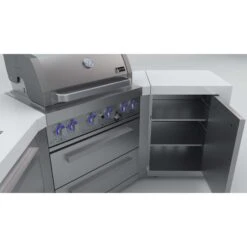 Mont Alpi 400 Deluxe BBQ Grill Island With 45 Degree Corners - MAi400-D45 34 Mont Alpi 400 Deluxe BBQ Grill Island With 45 Degree Corners - MAi400-D45 -Outdoor Kitchen Shop montalpi400islandwith45degreecornerscabinet