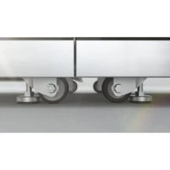 Mont Alpi 400 Deluxe BBQ Grill Island With 90 Degree Corner Beverage Center & Fridge - MAi400-D90BEVFC 37 Mont Alpi 400 Deluxe BBQ Grill Island With 90 Degree Corner Beverage Center & Fridge - MAi400-D90BEVFC -Outdoor Kitchen Shop montalpibbqislandwheellevelers 5eee5e5a 75d1 4934 b4a6 fa9378549f11