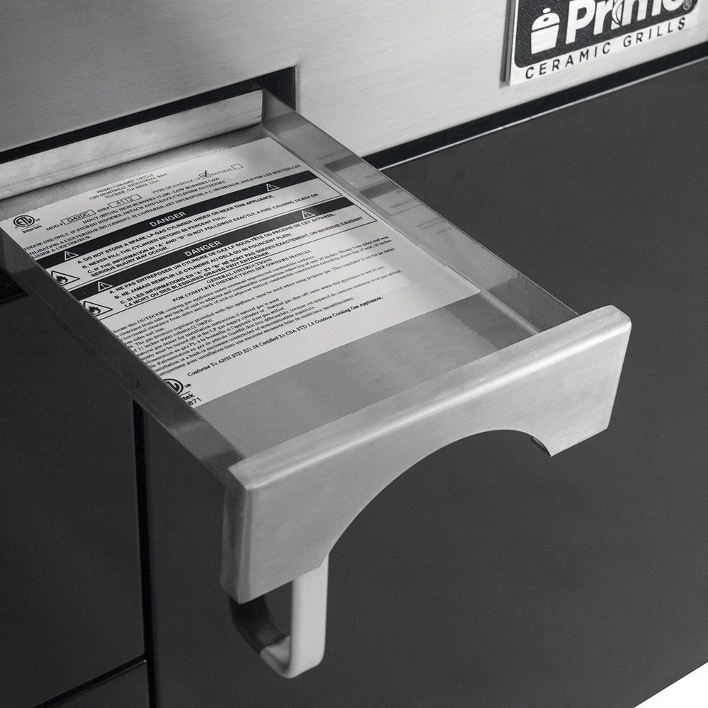 Primo Oval G420 36-Inch Ceramic Built-In Kamado Gas Grill 8 Primo Oval G420 36-Inch Ceramic Built-In Kamado Gas Grill - Image 6