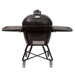 Primo Oval Large 300 Ceramic Kamado Grill With Cradle & Side Shelves
