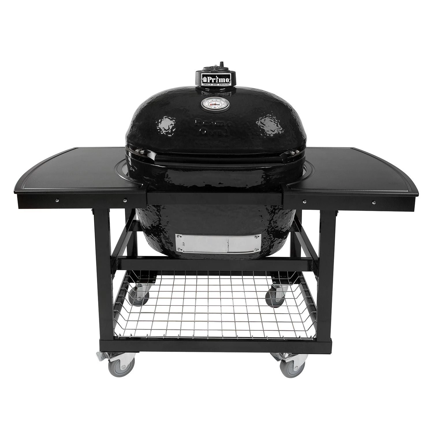 Primo Oval XL 400 Ceramic Kamado Grill On Cart 3 Primo Oval XL 400 Ceramic Kamado Grill On Cart