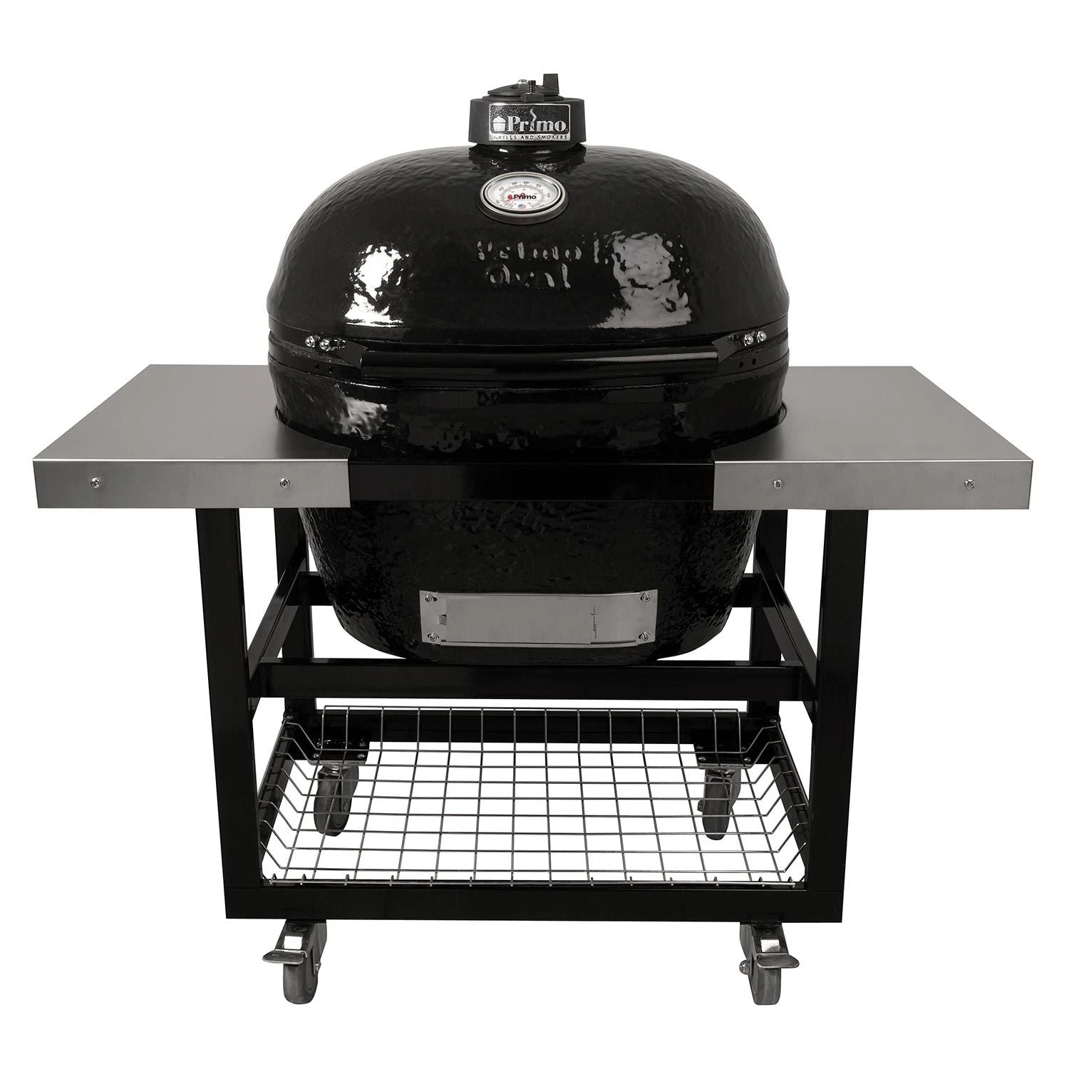 Primo Oval XL 400 Ceramic Kamado Grill On Cart 5 Primo Oval XL 400 Ceramic Kamado Grill On Cart - Image 3