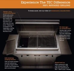 TEC Patio 1FR 26-Inch Built-In Infrared Gas Grill 10 TEC Patio 1FR 26-Inch Built-In Infrared Gas Grill -Outdoor Kitchen Shop stpfr2 builtin infographic d90d2724 cccf 4466 b442 b8c3f1975769