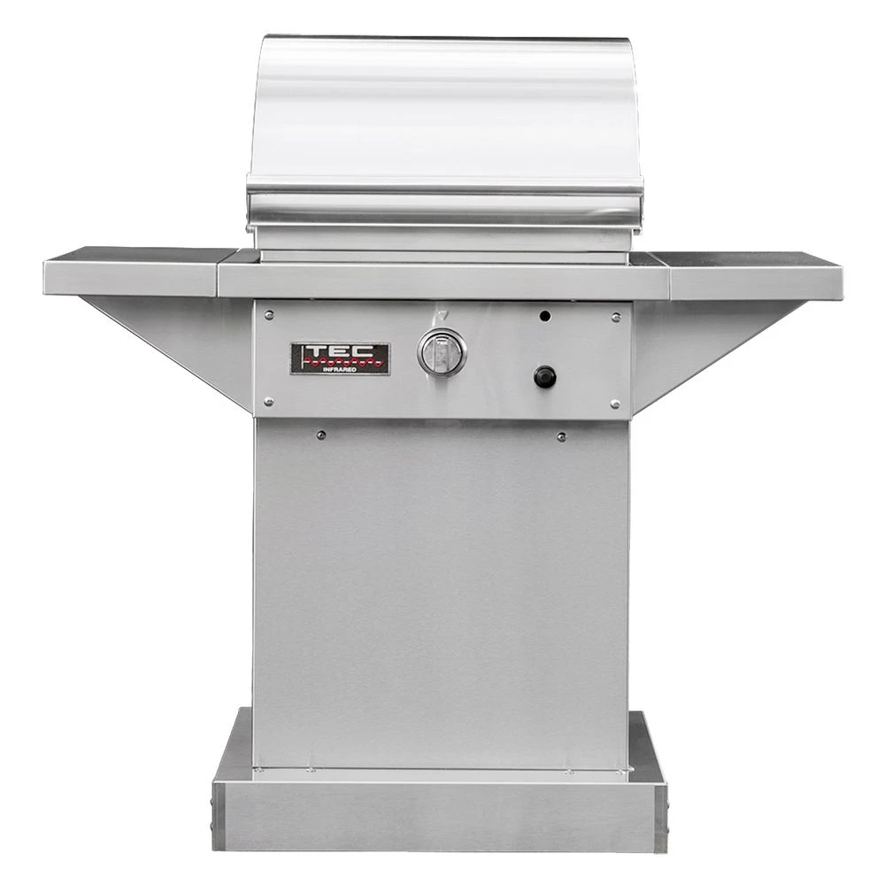 TEC Sterling Patio 1FR 26-Inch Infrared Gas Grill On Stainless Steel Pedestal 3 TEC Sterling Patio 1FR 26-Inch Infrared Gas Grill On Stainless Steel Pedestal