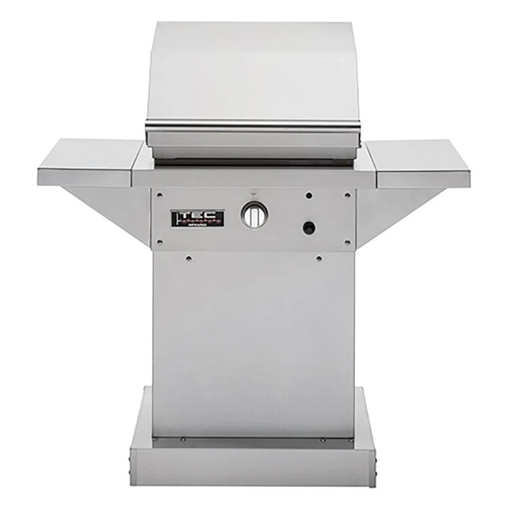 TEC Patio 1FR 26-Inch Infrared Gas Grill On Stainless Steel Pedestal 3 TEC Patio 1FR 26-Inch Infrared Gas Grill On Stainless Steel Pedestal