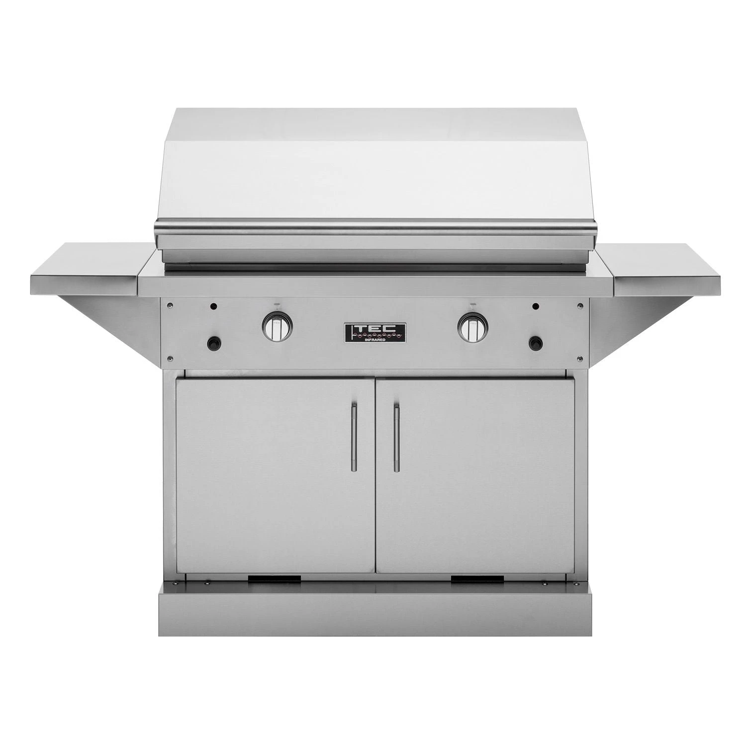 TEC Patio 2FR 44-Inch Infrared Gas Grill On Stainless Steel Cabinet 3 TEC Patio 2FR 44-Inch Infrared Gas Grill On Stainless Steel Cabinet