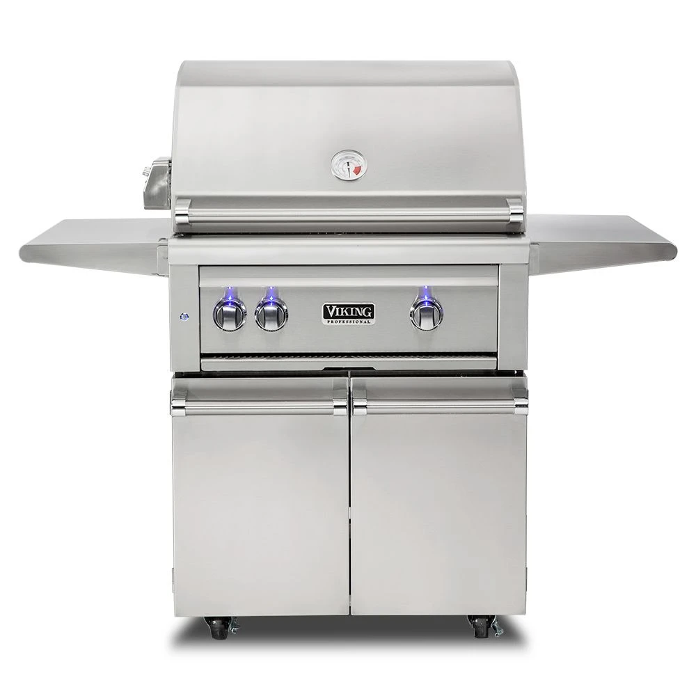 Viking 5 Series 30-Inch Stainless Steel Freestanding Grill With ProSear Burner & Rotisserie 3 Viking 5 Series 30-Inch Stainless Steel Freestanding Grill With ProSear Burner & Rotisserie