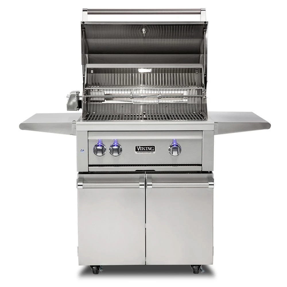 Viking 5 Series 30-Inch Stainless Steel Freestanding Grill With ProSear Burner & Rotisserie 4 Viking 5 Series 30-Inch Stainless Steel Freestanding Grill With ProSear Burner & Rotisserie - Image 2