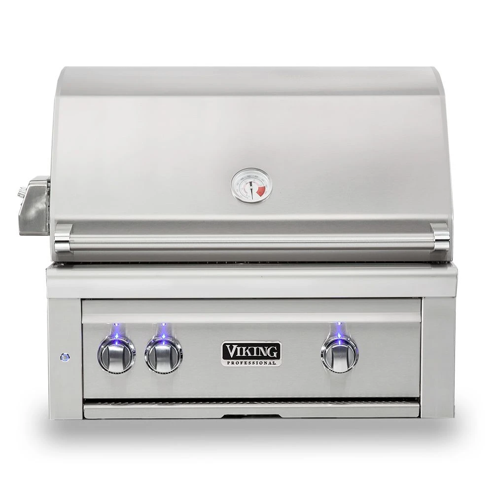 Viking 5 Series 30-Inch Stainless Steel Built-In Grill With ProSear Burner & Rotisserie 3 Viking 5 Series 30-Inch Stainless Steel Built-In Grill With ProSear Burner & Rotisserie