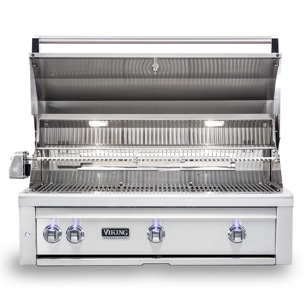 Viking 5 Series 42-Inch Stainless Steel Built-In Grill With ProSear Burner & Rotisserie 4 Viking 5 Series 42-Inch Stainless Steel Built-In Grill With ProSear Burner & Rotisserie - Image 2