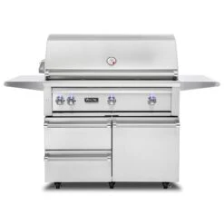 Viking 5 Series 42-Inch Stainless Steel Freestanding Grill With ProSear Burner & Rotisserie
