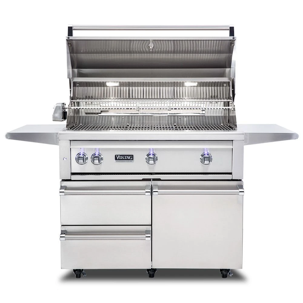 Viking 5 Series 42-Inch Stainless Steel Freestanding Grill With ProSear Burner & Rotisserie 4 Viking 5 Series 42-Inch Stainless Steel Freestanding Grill With ProSear Burner & Rotisserie - Image 2
