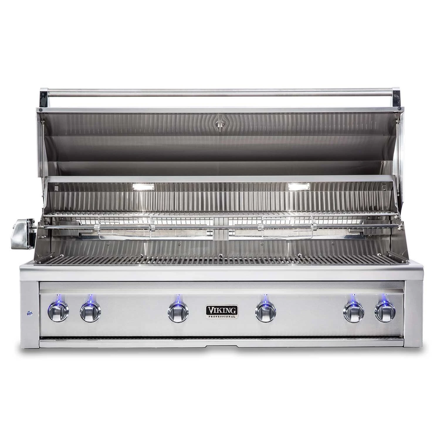 Viking 5 Series 54-Inch Stainless Steel Built-In Grill With ProSear Burner & Rotisserie 4 Viking 5 Series 54-Inch Stainless Steel Built-In Grill With ProSear Burner & Rotisserie - Image 2