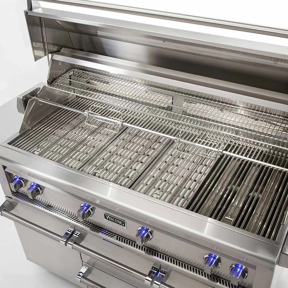 Viking 5 Series 54-Inch Stainless Steel Freestanding Grill With ProSear Burner & Rotisserie 5 Viking 5 Series 54-Inch Stainless Steel Freestanding Grill With ProSear Burner & Rotisserie - Image 3