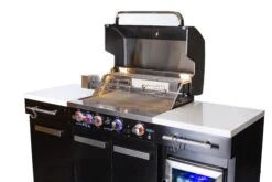 Mont Alpi 957 Island With Compact Refrigerator - MA-957FC -Outdoor Kitchen Shop ySx53Xy